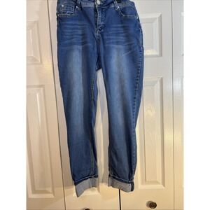 H&H Harmony & Havoc Jeans‎ Women's Size 10 Stretch Cuffed EUC